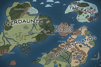 fantasy map illustration fantasy map design 3d isometric map rpg map game map