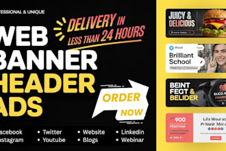 design website banner shopify ads banner website header slider hero banner image