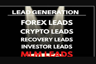 boost your forex business with verified forex trader leads, mlm