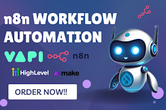 do n8n workflow automation n8n io, retell ai, vapi ai voice agent, make com, n8n