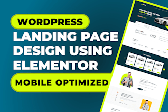 do sales funnel landing page design with elementor