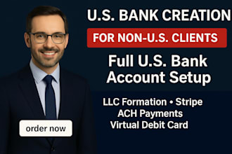 open USA business bank for USA llc owners USA bank creation for non residents