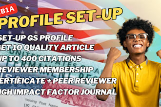create eb1 niw researcher profile, write and publish with citations requirement