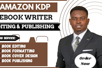 amazon kdp ebook writer book publishing book formatting and book promotion