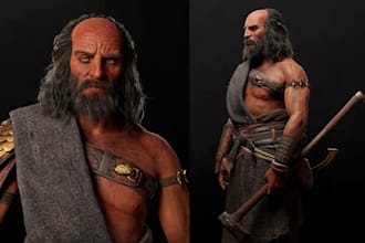 do 3d realistic character unreal engine 5 3d metahuman daz 3d game character fbx