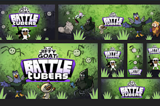 do steam capsule art banner game ui game art logo game store for game marketing
