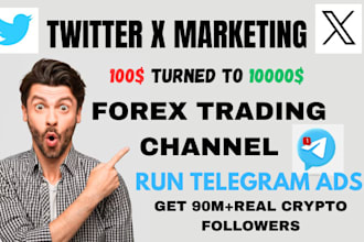 active telegram ads twitter x marketing get 90m degen forex telegram promotion