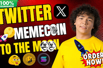 boost organic growth for your crypto, nft, or meme coin via targeted twitter x