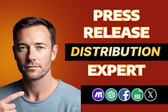 write and submit press release distribution with made com make com automation