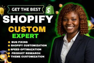 fix shopify liquid, bug fix, development and do shopify custom coding