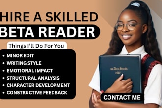 beta read your romance fiction and nonfiction novel developmental edit