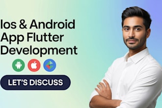 do mobile app development android ios app, building mobile app flutter developer