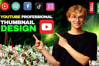 design amazing viral clickbait youtube thumbnail, minecraft thumbnails for you
