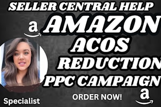 setup and manage amazon fba PPC campaigns, acos reduction