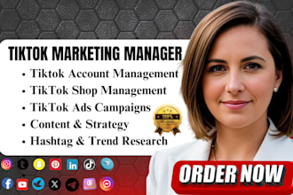 do tiktok manager, tiktok shop manager, tiktok ads manager, tiktok marketing