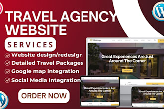 build travel agency website tourism website tour travel website on wordpress