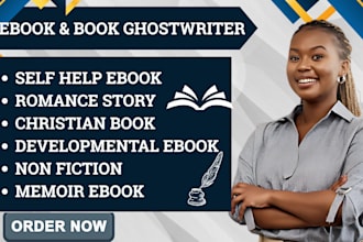be your non fiction self help ebook ghostwriter christian book writer romance