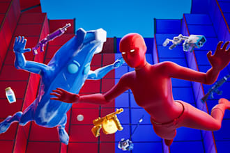 build high quality fortnite maps tilted pit and red vs blue