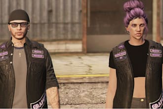 create custom fivem clothing, clothes for fivem, clothes on fivem ped, fivem eup