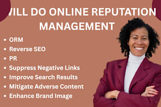 push down bad articles with reverse SEO and PR strategies