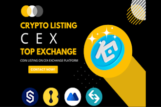 cryptocurrency token listing coin listing coinmarketcap coingecko dex cex cmc