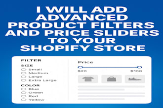 add advanced product filters and price sliders to your shopify store