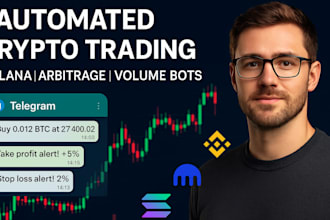 develop a profitable crypto trading bot crypto bot trading bot telegram bot