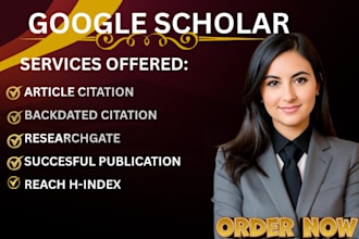 increase your google scholar citation in peer review indexed journal