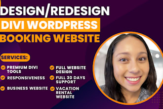 design your responsive wordpress website with divi theme, divi, beaver builder