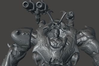 sculpt 3d articulated model, 3d bjd, flexi model and toys for 3d printing