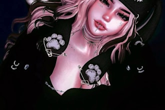 vr character vrc avatar vtuber model vrchat avatar in unity for pc and quest