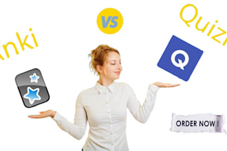 create flashcard, anki cards, quizlet, elearning or lesson plans for any grade