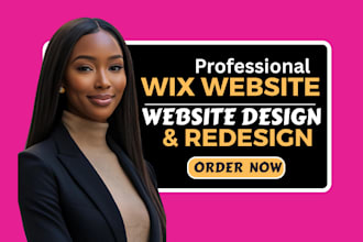 fix, design or redesign a high converting wix website that grows your business