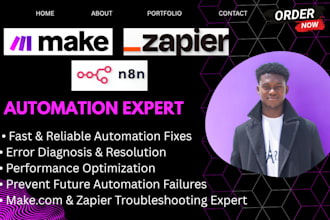 fix troubleshoot make com made com scenario issues zapier ghl n8n automations
