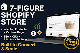 create, duplicate, clone, copy shopify dropshipping website redesign shopify web