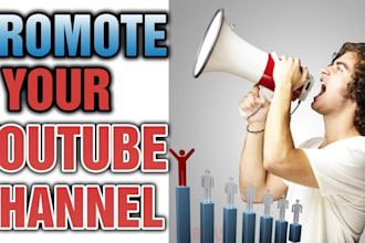 do organic youtube promotion to boost your views, video views ,increase views
