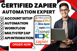 do zapier integration espo crm agile crm resimipli follow up boss wise agent idx