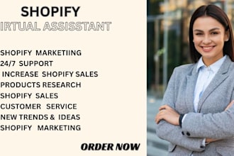do shopify virtual assistant shopify store management boost shopify sales