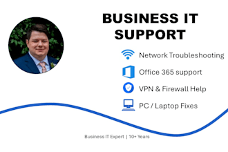 provide remote IT support for your small business or office network