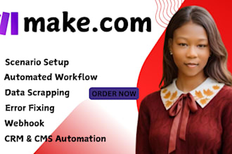 setup make com scenario make com expert and make scenario for your brand