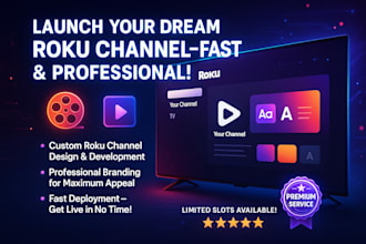create and rebrand your roku tv channel or roku app, sdk for video streaming