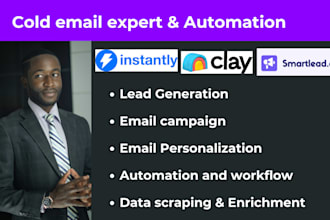 setup instantly ai smartlead ai clay com for cold outreach