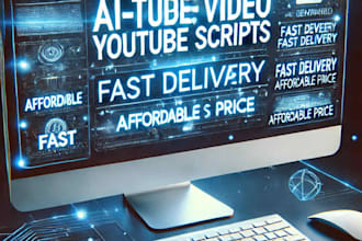 write an engaging youtube video script using ai