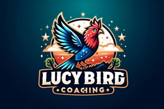 give a high quality lucky bird coaching logo design for your company