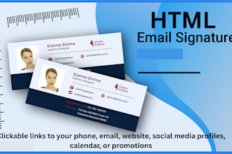 create a professional, clickable HTML email signature for your business