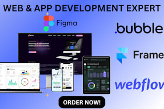 design bubble io figma to framer figma webflow website bubble app landing page
