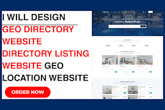 design geo directory website directory listing website geo location website