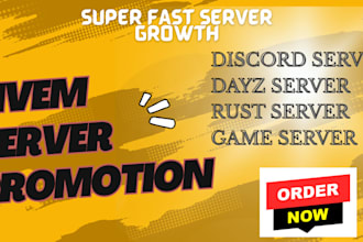 do fivem server promotion, discord server promotion, fivem server advertisement
