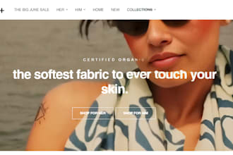 design a 7 figure clothing website for your fashion brand