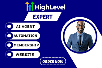 setup gohighlevel CRM automation expert ai agent gohighlevel sales funnel